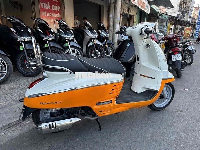 Peugeot Django Trắng Cam xe đẹp nguyên rin