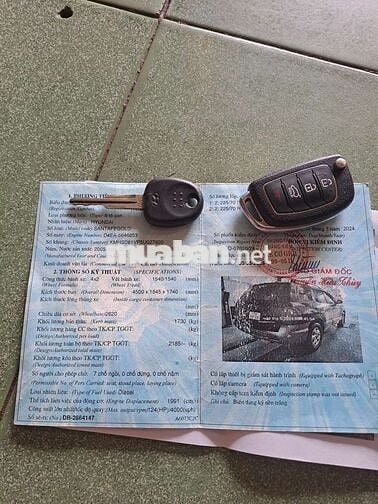 Hyundai Santa Fe máy dầu số tự động giá rẻ
