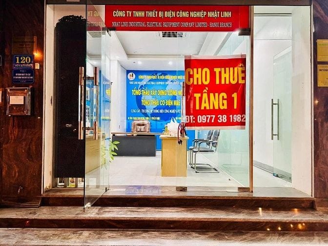 Cho thuê mặt bằng kinh doanh - 120 Võ Chí Công