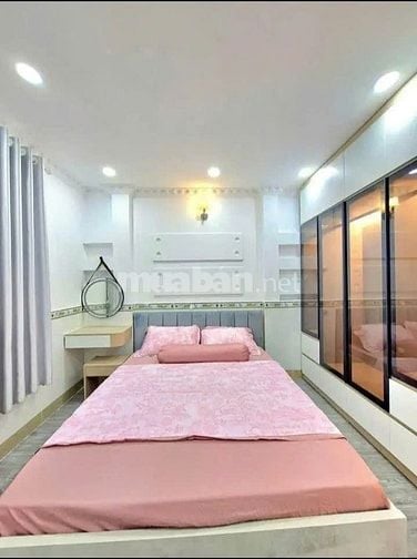 NHÀ MỚI GIÁ MỀM KHÔNG CẦN SANG SỬA VÀO Ở ĐƯỢC NGAY ĐƯỜNG BÀN CỜ,P6,Q3