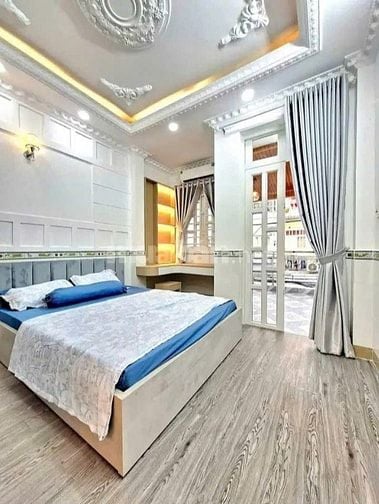 NHÀ MỚI GIÁ MỀM KHÔNG CẦN SANG SỬA VÀO Ở ĐƯỢC NGAY ĐƯỜNG BÀN CỜ,P6,Q3