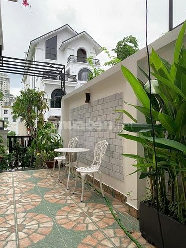 Cho thuê Villa cao cấp Thạnh Mỹ Lợi, hầm 4 lầu,6 PN đầy đủ tiện nghi