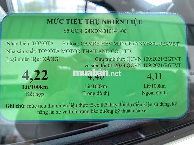 TOYOTA CAMRY 2.5HEV MID - ƯU ĐÃI LỚN - GIAO NGAY