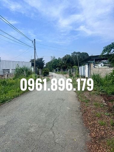 Bán lô đất thổ cư ngay sau chợ Hòa Phú, Hòa Phú, Củ Chi.