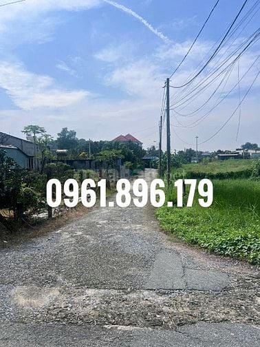 Bán lô đất thổ cư ngay sau chợ Hòa Phú, Hòa Phú, Củ Chi.
