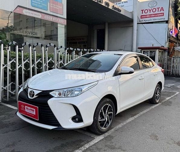 Vios E 2022 gia đình đi ít, xe hãng (GIÁ CÒN GIẢM)