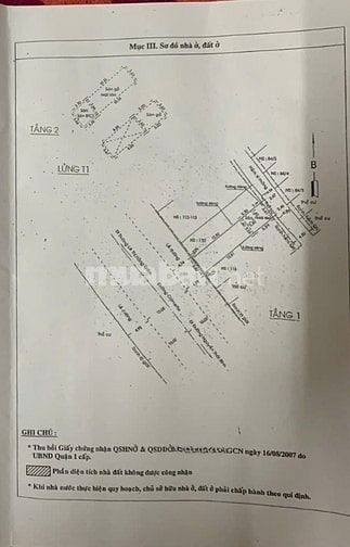 BÁN 2 CĂN NHÀ MẶT TIỀN : 118 - 120 CALMETTE  - P. NGUYỄN THÁI BÌNH -Q1
