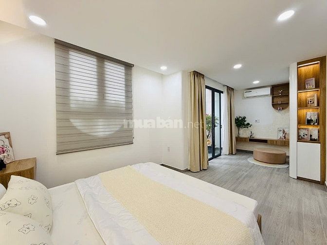 CHÍNH CHỦ CẦN BÁN NHÀ MỚI XÂY GẦN CHỢ AN NHƠN ĐÚC 2LẦU SÂN THƯỢNG 