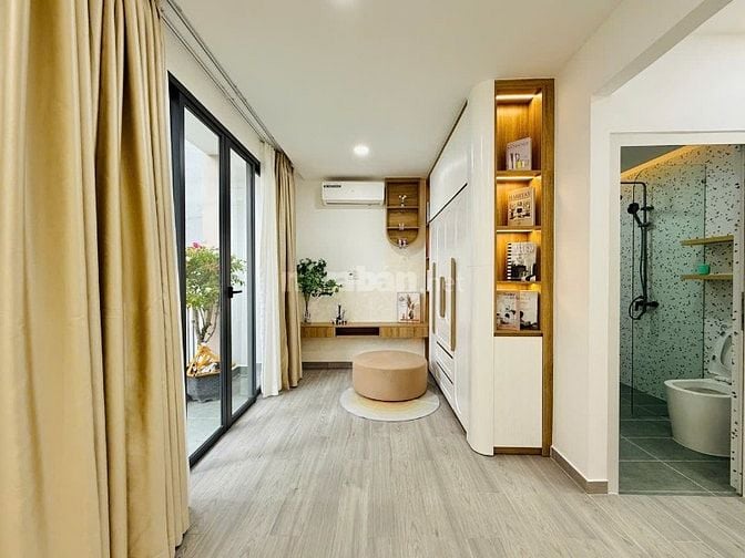 CHÍNH CHỦ CẦN BÁN NHÀ MỚI XÂY GẦN CHỢ AN NHƠN ĐÚC 2LẦU SÂN THƯỢNG 