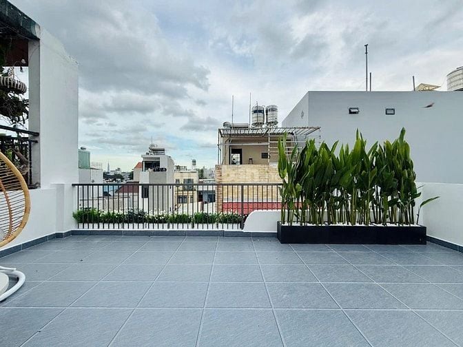 CHÍNH CHỦ CẦN BÁN NHÀ MỚI XÂY GẦN CHỢ AN NHƠN ĐÚC 2LẦU SÂN THƯỢNG 