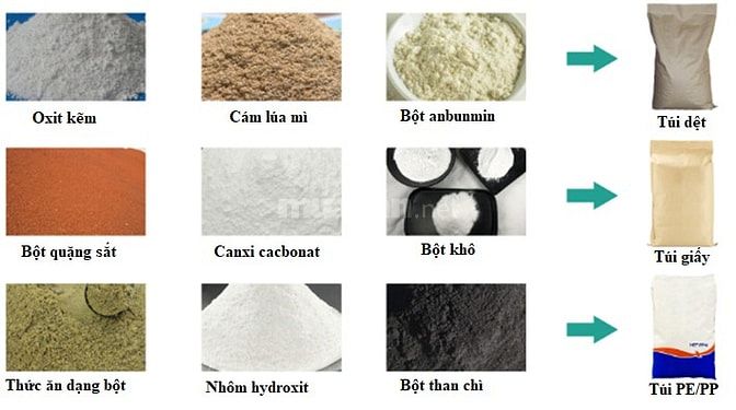 Máy đóng bao dạng bột         