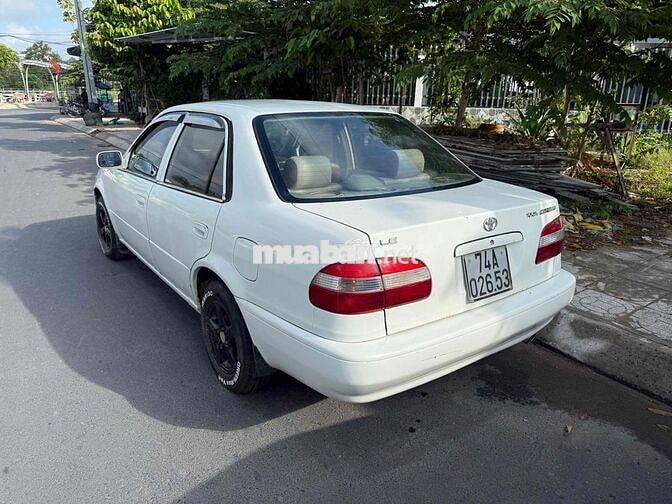 Toyota Corolla 2001 máy cực êm giấy bao tranh châp