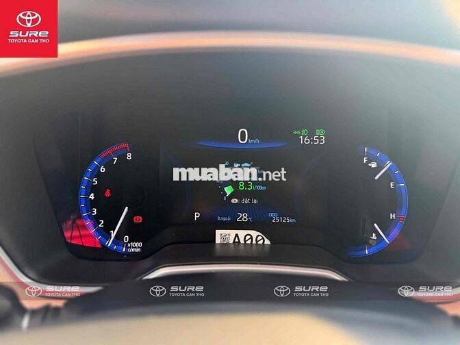 Corolla Altis 2023 1.8V - 25.000 km. Vay 75% 6 năm