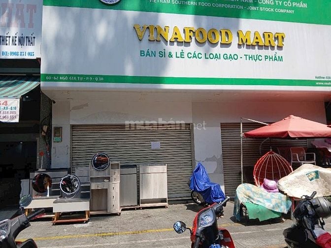 Cho thuê nhà mặt tiền ngô gia tự , phường 9 quận 10