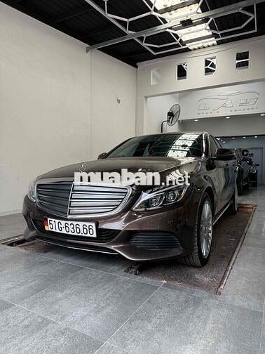Mercedes C250 Exclusive 2017 Nâu socola - 81000 km