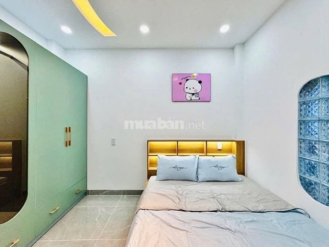 Tặng full nội thất mới 100%|bán nhà đường Bến Phú Lâm P9 Quận 6|SHR