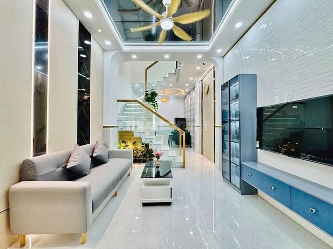 Tặng full nội thất mới 100%|bán nhà đường Bến Phú Lâm P9 Quận 6|SHR