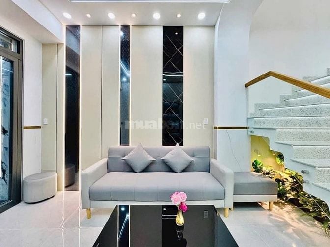 Tặng full nội thất mới 100%|bán nhà đường Bến Phú Lâm P9 Quận 6|SHR