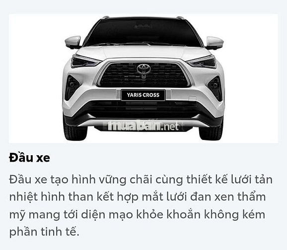 Toyota Yaris Cross xăng cuối 2023 xe lướt