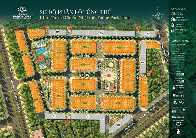 Chính chủ bán lỗ lô góc Cát Tường Park House 111m2 giá 1,75 tỷ, ttchậm