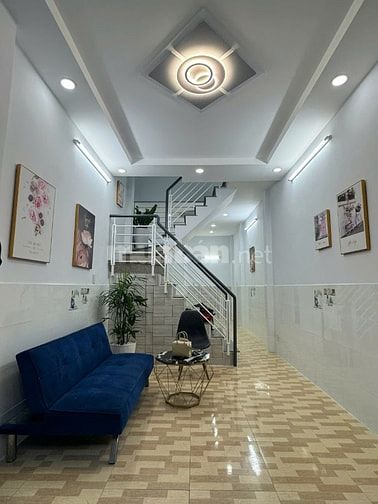 3x10, nhà 1 lầu đúc. Hẻm thông đường T8. P Tây Thạnh
