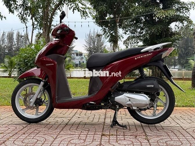Honda Vision 2020 khoá smarkey màu đỏ