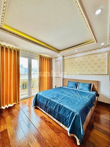 Nhà 51.7m2 Dương Bá Trạc, Q8. Xây 4 lầu, hẻm 8m. Gần chợ Dương Bá Trạc