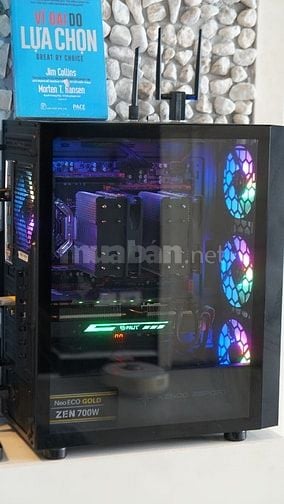 Mini Workstation.Ram 64G.CPU 36 thread.SSD 500G.GPU 11+ Màn + MouseKey