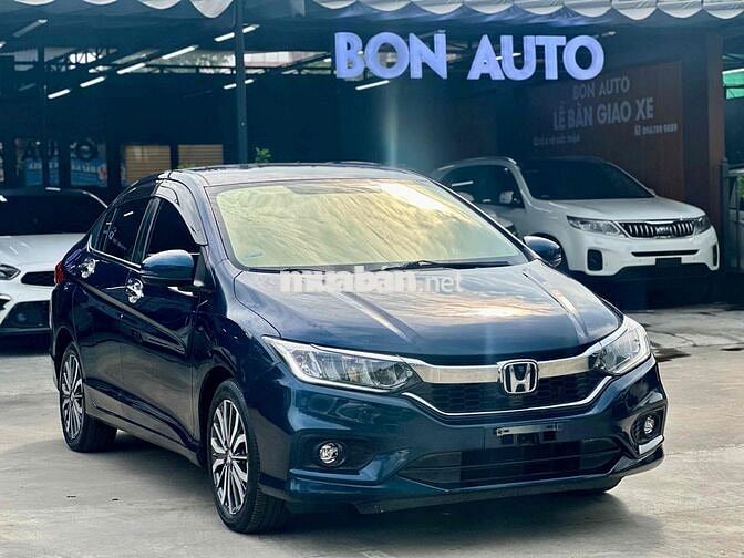 Honda City 2018 1.5 TOP - 50000 km . xanh cavasite