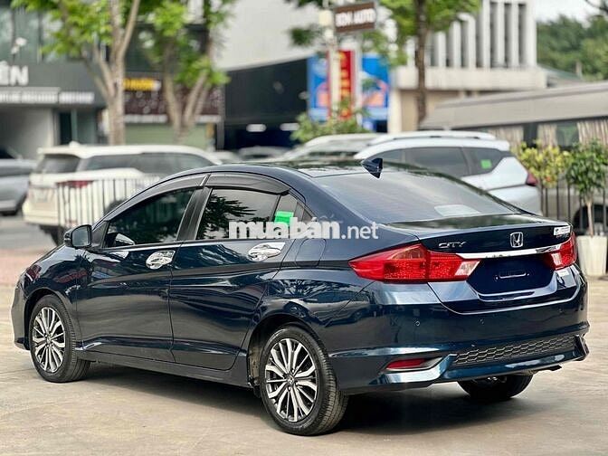 Honda City 2018 1.5 TOP - 50000 km . xanh cavasite