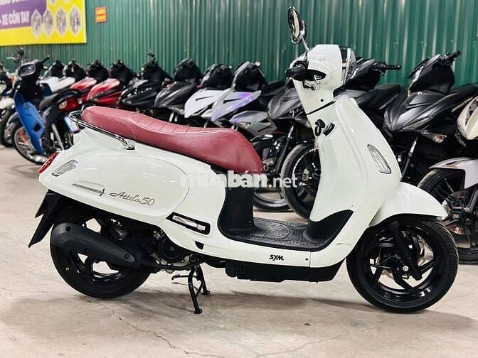 XE MÁYTHANH TÙNG_ATTILA 50CC TRẮNG CHÍNH HÃNG