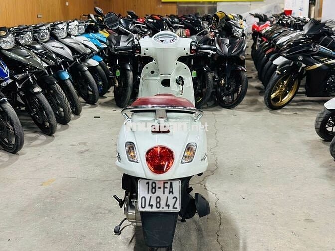 XE MÁYTHANH TÙNG_ATTILA 50CC TRẮNG CHÍNH HÃNG