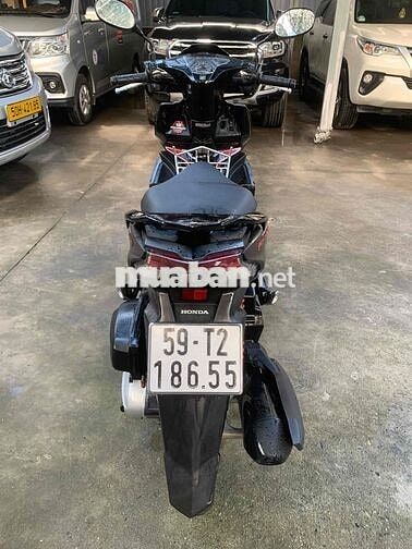 Honda Airblade 125 Fi khoá mitkay đen nhám 2018