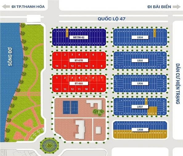 Bán đất, đất nền thành phố sầm sơn thanh hóa