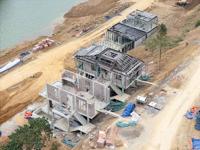 3,5 tỷ Sở hữu biệt thự Full nội thất tại lòng hồ Hòa Bình cách HN 70km