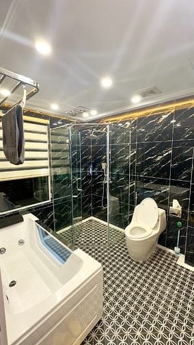 BÁN NHÀ VĨNH HƯNG XÂY MỚI 1 nhà ra mặt PHỐ   58M²  5.5 TẦNG 8PN 9wc