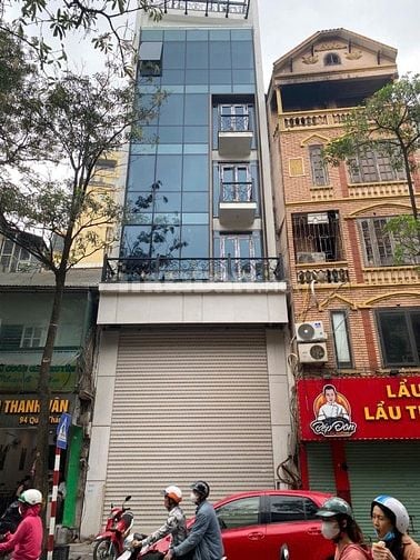 CHO THUÊ TOÀ NHÀ XÂY MỚI MP 92 QUÁN THÁNH SO ĐỎ 160 M2 MT 5,5 MX7 TẦNG