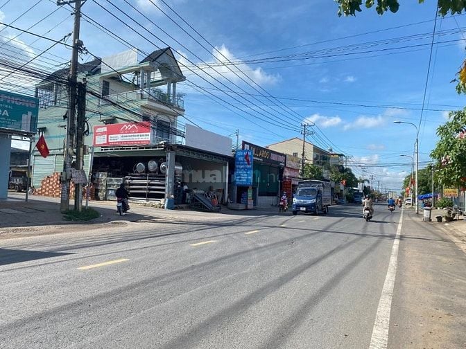 Bán đất nở hậu 119,6m² thổ cư 100% Giá chỉ 1,25 tỷ, sổ riêng