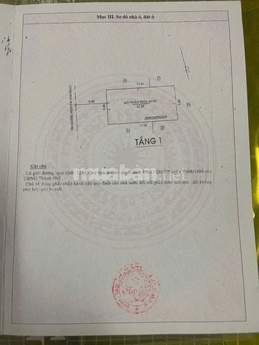 Bán nhà 2A Nguyễn Văn Ngọc, P. Tân Thành, Q. Tân Phú