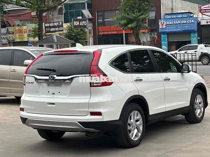 Honda CR V 2016 2.0 AT - 60000 km . màu trắng