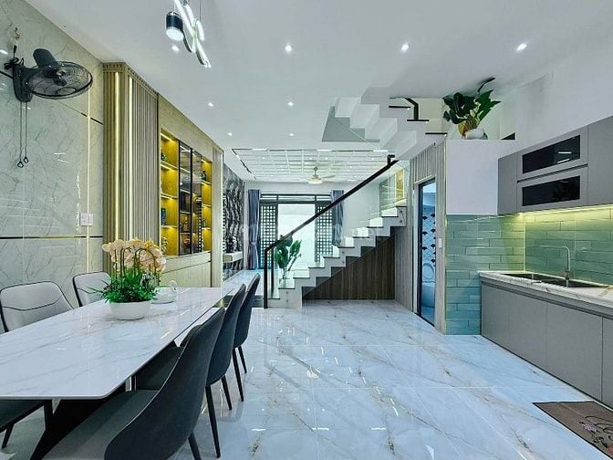 Mở bán 2 căn nhà nhà 3 Lầu CAO CẤP hẻm Thống Nhất, P11, Q.Gò Vấp.