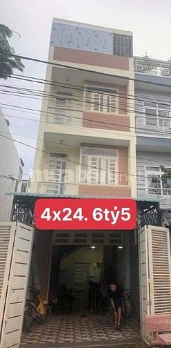 Bán nhà 4x24m kdc phú lợi P7Q8