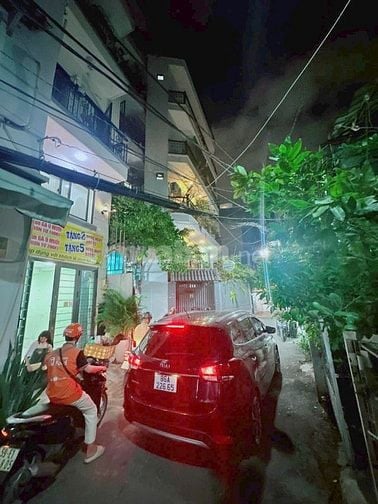 Nhà mới xây MT Phú Nhuận 17,5tr, Hình thật 3,3mx10m, 4 lầu