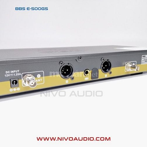  Micro BBS E500GS. Hàng cho sự kiện chuyên nghiệp.