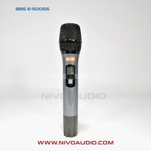  Micro BBS E500GS. Hàng cho sự kiện chuyên nghiệp.