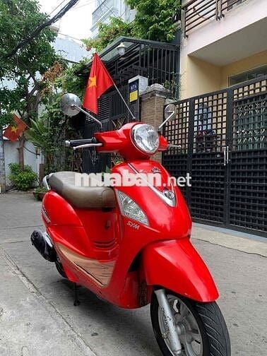 SYM Elizabeth 110cc Fi 2013 đỏ Zin100% SD37000km
