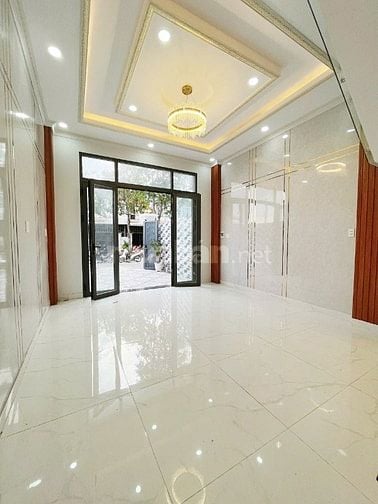Nhà mới xây đường ô tô ngay chợ Trung Thành 4,2x20 SHR 4PN 2WC
