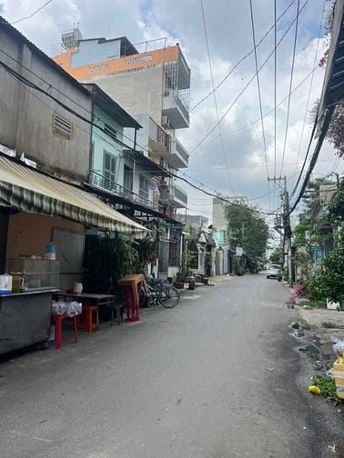 Nhà 4,9 x 9 đúc 1 trệt 2 lầu hẻm xe hơi đường số 1 p13 gò vấp 
