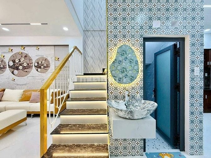 Nhà 1 lầu 2pn mới Tân kiên, Bình chánh 50m2 gần cầu Chợ Đệm, giá 868Tr