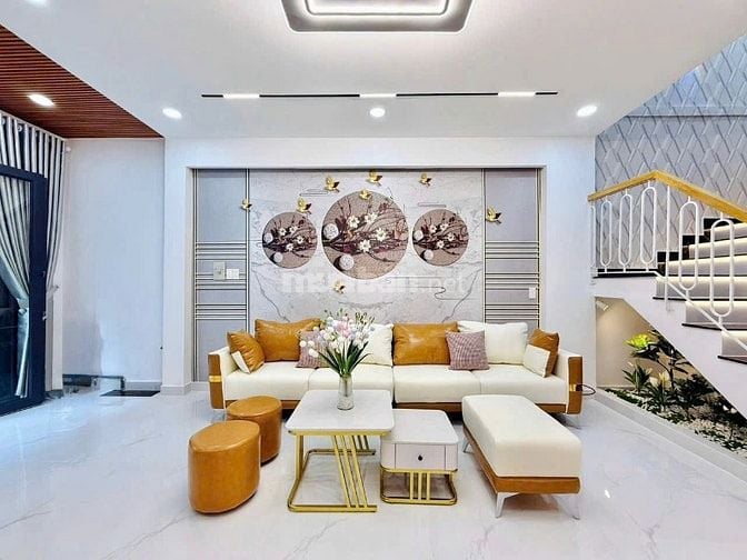 Nhà 1 lầu 2pn mới Tân kiên, Bình chánh 50m2 gần cầu Chợ Đệm, giá 868Tr